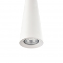 Lampa wisząca smukła, biała Nevill Maytoni Modern P318-PL-01-W