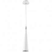Lampa wisząca smukła, biała Nevill Maytoni Modern P318-PL-01-W