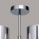 Lampa wisząca srebrna - 8 kloszy MW-Light Megapolis 103010908