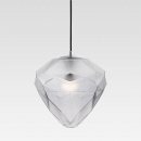 Lampa wisząca, szary klosz Globo Maytoni Modern P053PL-01GR