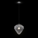 Lampa wisząca, szary klosz Globo Maytoni Modern P053PL-01GR