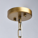 Lampa wisząca szkło witrażowe Marocco RegenBogen Megapolis 185011106