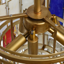 Lampa wisząca szkło witrażowe Marocco RegenBogen Megapolis 185011106