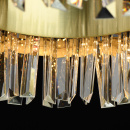 Lampa wisząca sztabki kryształowe, LED, pilot Adelard MW-LIGHT Crystal 642014801