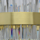 Lampa wisząca sztabki kryształowe, LED, pilot Adelard MW-LIGHT Crystal 642014801