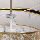 Lampa wisząca, trzy pozłacane okręgi Nora MW-LIGHT Elegance 454011003