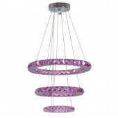 Lampa wisząca trzy ringi LED RGB sterowane pilotem Lords Candellux 33-63090
