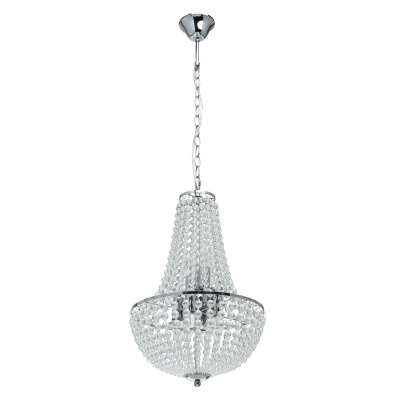 Lampa wisząca w modnym stylu z kryształkami i chromem MW-LIGHT Crystal 464018506
