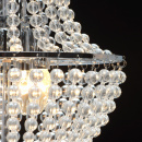 Lampa wisząca w modnym stylu z kryształkami i chromem MW-LIGHT Crystal 464018506