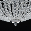 Lampa wisząca w modnym stylu z kryształkami i chromem MW-LIGHT Crystal 464018506