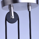 Lampa wisząca w stylu industrialnym RegenBogen 497014401