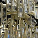 Lampa wisząca w stylu nowojorskim Monarch RegenBogen Neoclassic 121010611