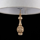 Lampa wisząca z dekoracją i beżowym kloszem Cipresso Maytoni Classic H034-PL-01-R