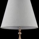 Lampa wisząca z dekoracją i beżowym kloszem Cipresso Maytoni Classic H034-PL-01-R