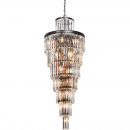 Lampa wisząca z dużych, szlifowanych kryształów Vitaluce VE1808-1/12+12+1