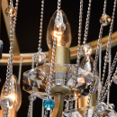 Lampa wisząca z kolorowymi kryształkami Valencia CHIARO Classic 299011906
