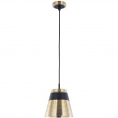 Lampa wisząca z perforowanym kloszem Trento Maytoni Modern MOD614PL-01BS