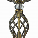 Lampa wisząca z plisowanym abażurem Grace Maytoni Classic RC247-PL-01-R