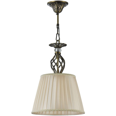 Lampa wisząca z plisowanym abażurem Grace Maytoni Classic RC247-PL-01-R