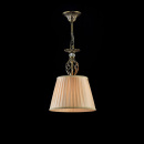 Lampa wisząca z plisowanym abażurem Grace Maytoni Classic RC247-PL-01-R