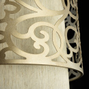 Lampa wisząca ze złotą ramką Venera Maytoni Classic H260-00-N