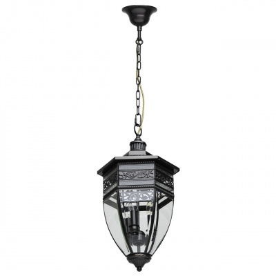 Lampa wisząca zewnętrzna czarny mosiądz CHIARO Street 801010403