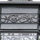 Lampa wisząca zewnętrzna czarny mosiądz CHIARO Street 801010403