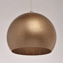 Lampa wisząca złota kula z dziurkami Neuwied RegenBogen 682011801