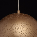 Lampa wisząca złota kula z dziurkami Neuwied RegenBogen 682011801