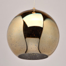 Lampa wisząca, złota kula z efektem 3D MW-LIGHT Megapolis 663011501a