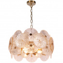 Lampa wisząca złota szklane koła Aster Mayton MOD007PL-08G