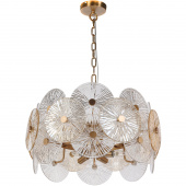 Lampa wisząca złota szklane koła Aster Mayton MOD007PL-08G