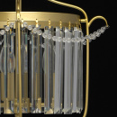 Lampa wisząca złote wykończenie i kryształy MW-LIGHT Crystal 373014403