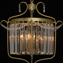 Lampa wisząca złote wykończenie i kryształy MW-LIGHT Crystal 373014403