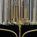 Lampa wisząca złote wykończenie i kryształy MW-LIGHT Crystal 373014403