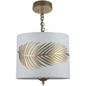 Lampa wisząca - złoty liść paproci Farn Maytoni Classic H428-PL-01-WG