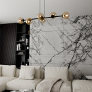 Lampa wisząca żółte kule ROSSI 6 BL MIODOWY Emibig 876/6