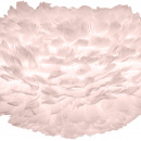 Lampa z naturalnych piór gęsich EOS 45 cm UMAGE jasnoróżowa 02300