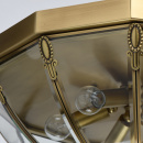 Lampa zewnętrzna, mosiężna, sufitowa Corso CHIARO Street 802011306