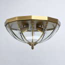 Lampa zewnętrzna, mosiężna, sufitowa Corso CHIARO Street 802011306