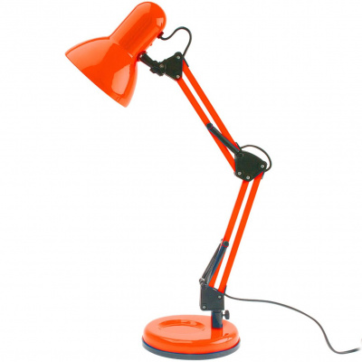 Lampka biurkowa Hobby Leitmotiv pomarańczowa LM769OFF