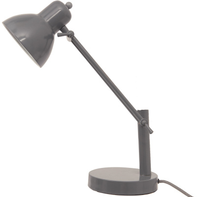 Lampka biurkowa Office Leitmotiv szara LM1155