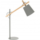 Lampka biurkowa Sheer Leitmotiv szara LM1146