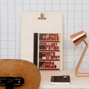 Lampka biurkowa Z Leitmotiv miedź LM1128