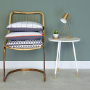 Lampka biurkowa Z Leitmotiv złota LM1129