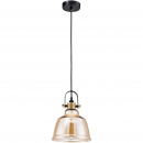 Lampka Loft wisząca do kuchni - bursztynowe szkło Irving Maytoni T163-11-R