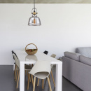 Lampka Loft wisząca do kuchni - dymione szkło Irving Maytoni T163-11-C