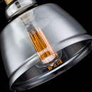 Lampka Loft wisząca do kuchni - dymione szkło Irving Maytoni T163-11-C