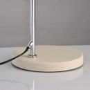 Lampka stołowa beżowa Edgar LED, chromowane ramię MW-LIGHT Megapolis 636031501