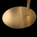 Lampka stołowa biała kula na prostej podstawie Erich Maytoni Modern MOD221-TL-01-G